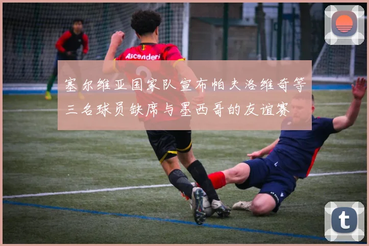 塞尔维亚国家队宣布帕夫洛维奇等三名球员缺席与墨西哥的友谊赛